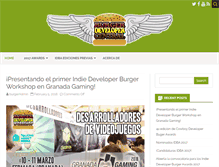 Tablet Screenshot of burgerdeveloper.com